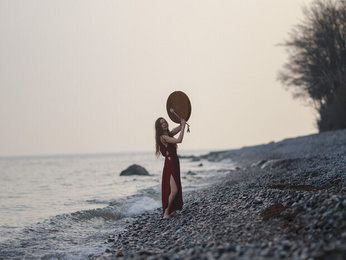 Fotoshoot i naturen Fotoshoot i naturen