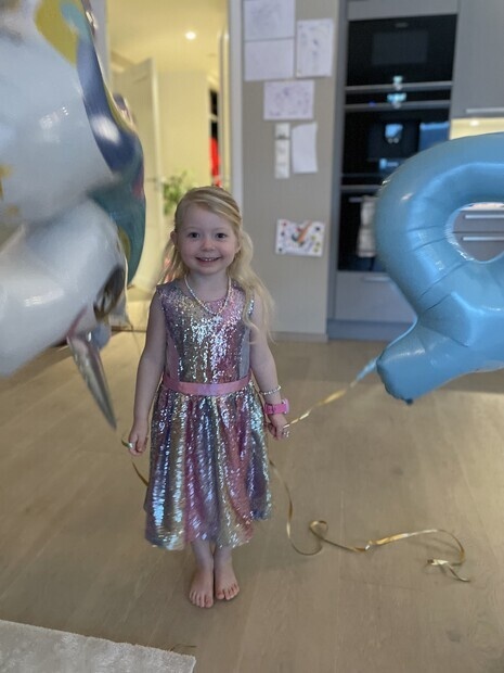 Hurra for 4 år! Hurra for 4 år!