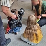 Rolig inspelning fr reklamfilm.
