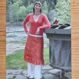 Modell i en dag, år 2004. Modell i en dag, år 2004.