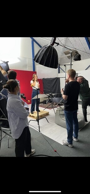 Filmoptag af tyggisreklame