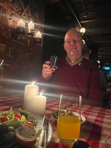 Hyggelig atmosfre p resturant