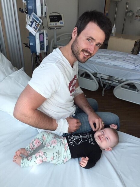 Privat bilde fra før jeg ble veldig syk og funksjonshemmet