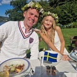 Hygglig dag på sett Hygglig dag på sett