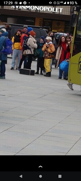 Innspilling på torget Trondheim Troll 2