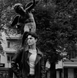 Modell för klädesmärke