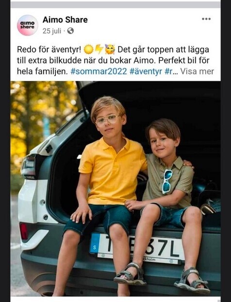 Reklam fr Aimo Share