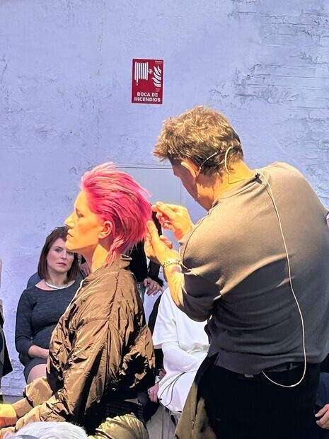Hair model Hair model