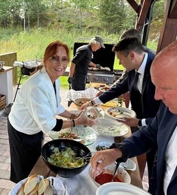 Bröllopsmiddag