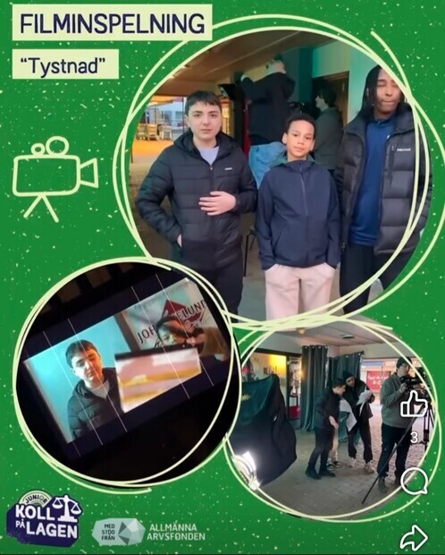 häftig Filminspelning Tystnad häftig Filminspelning Tystnad