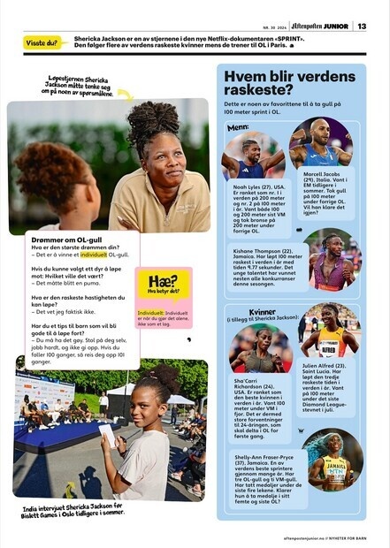 Utdrag fra intervju med Sherica Jackson