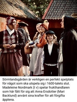 Frukthandlaren i pjäsen Sotpackan