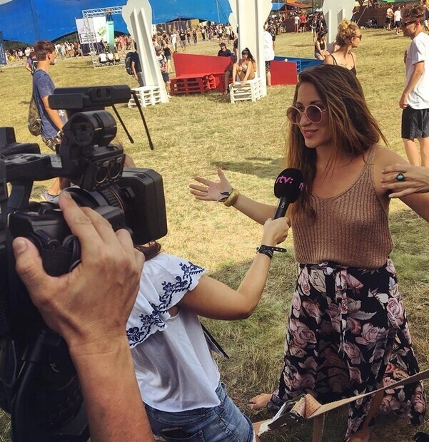 Tv-inspelning på Grape Festival, Slovakien Tv-inspelning på Grape Festival, Slovakien