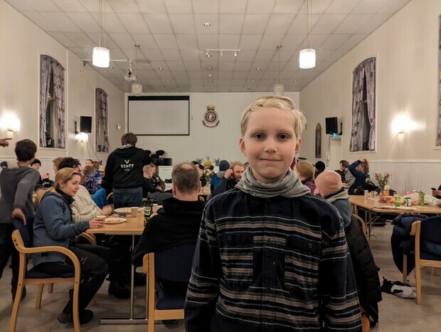 Før opptak i Tromsø (Snøsøsteren)