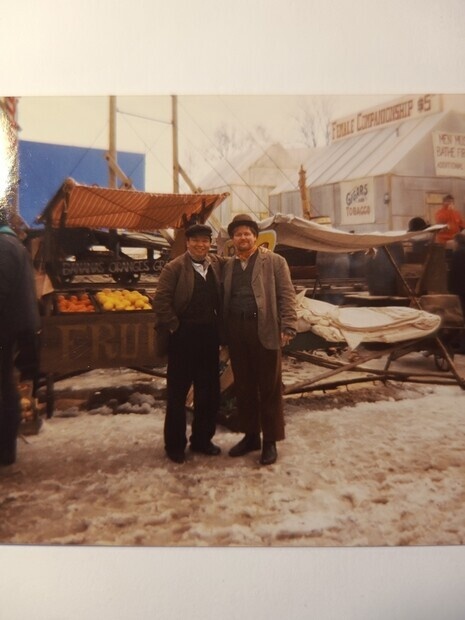 En annen statist og meg