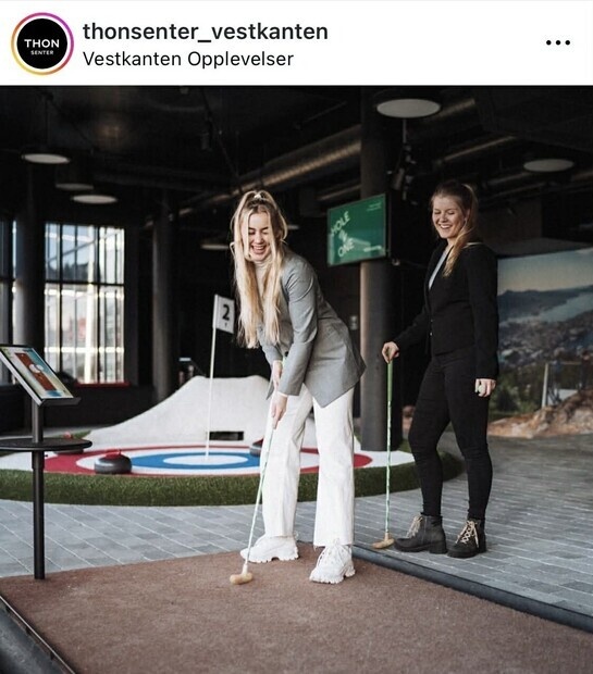 Minigolf situasjon