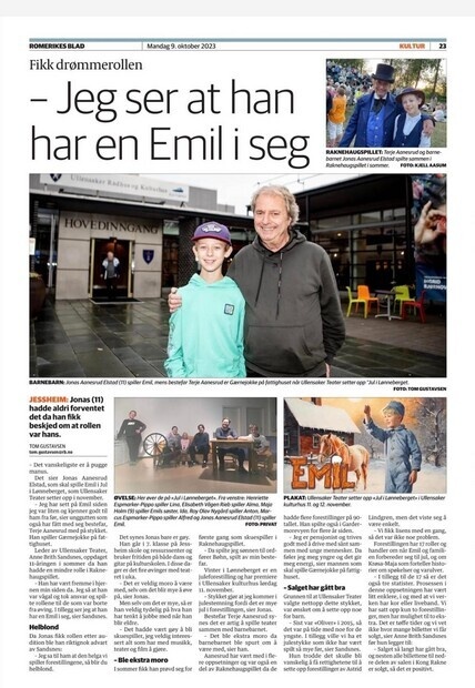 Avisartikkel Romerikes Blad