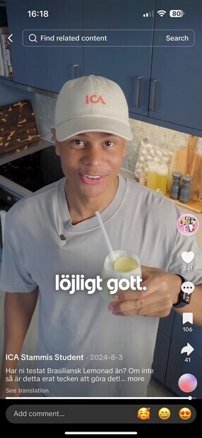 Ica Sverige TikTok Ica Sverige TikTok