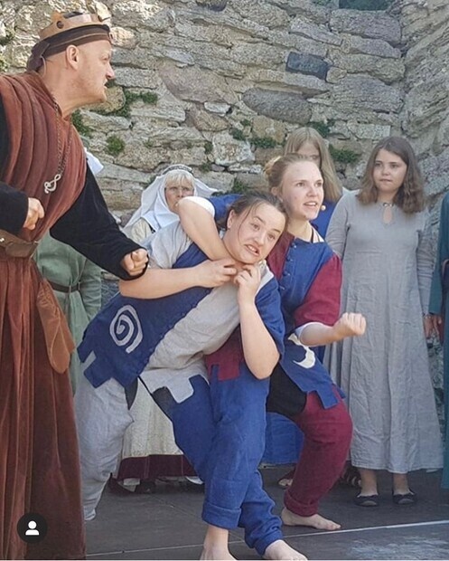 Narr p medeltidsveckan