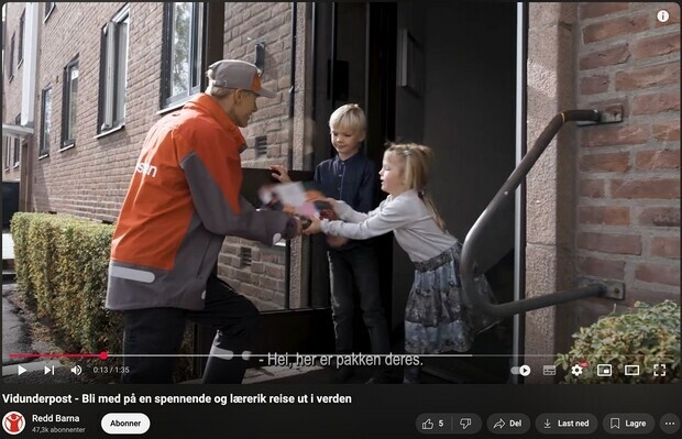 Reklamefilm Redd Barna