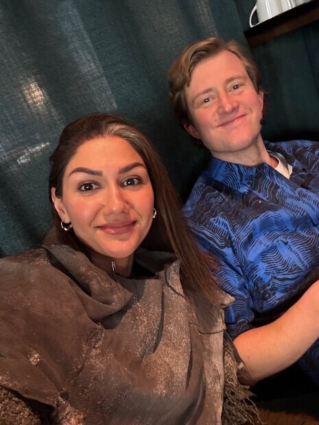 Backstage med kjendis