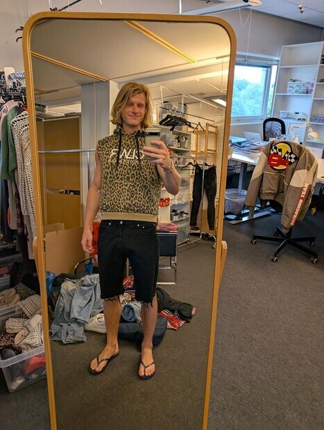 Speciell outfit till Veronika