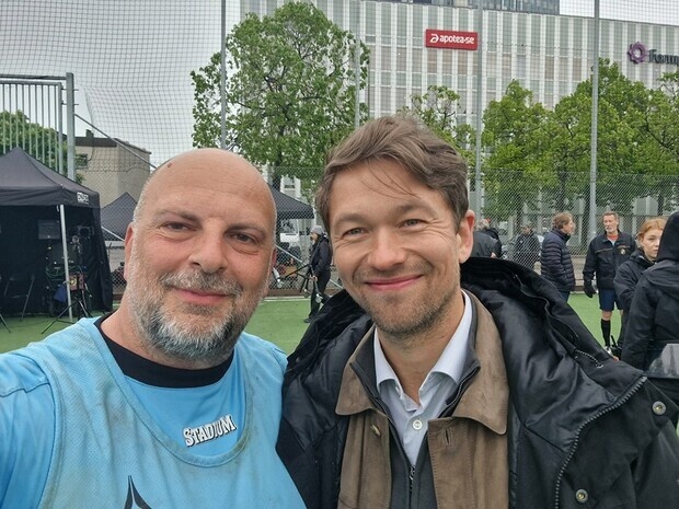 Otroligt ödmjuk och trevlig kille.