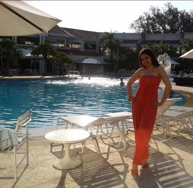 Reklam för ett hötell