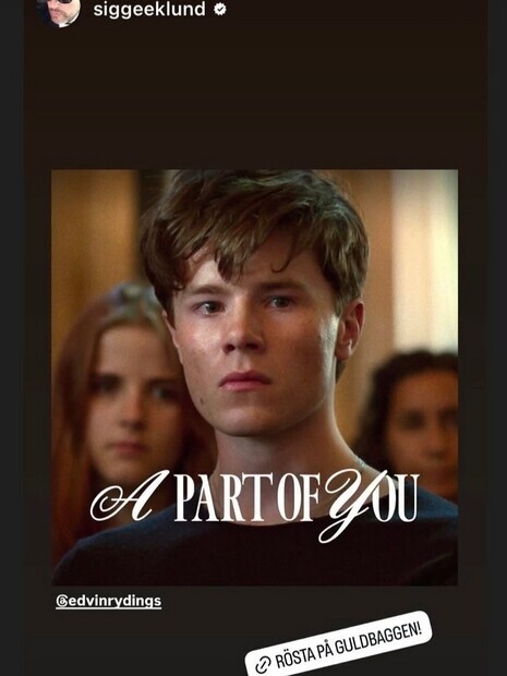 Från omslaget av En del av dig