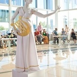 Levende statue av meg