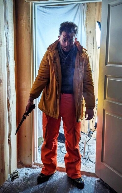 Skrekkfilm innspilling