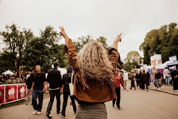 Model at Way Out West