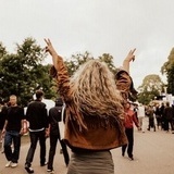 Model at Way Out West Model at Way Out West