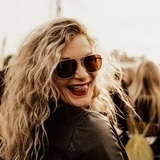 Model at Sweden Rock