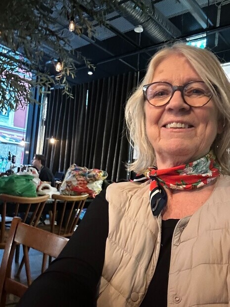 Morsom filmopptak med fine folk