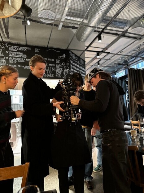 Flinke studenter ved Kristianiahøyskolen