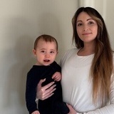 Mor Ragnhild 36 år og William 1 år