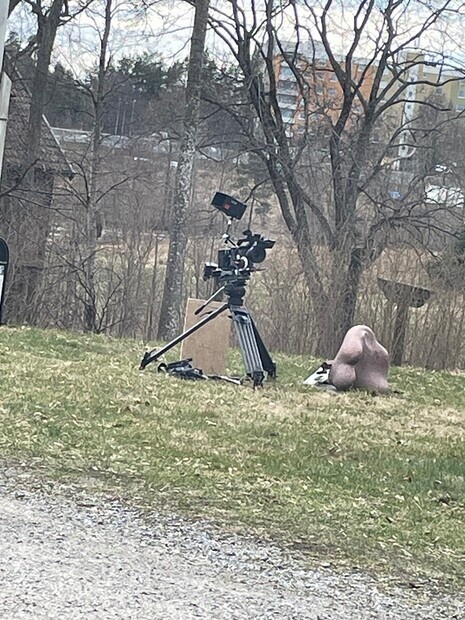 Rolig  filminspelning