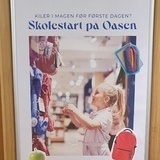Skolestart på kjøpesenter
