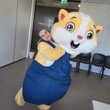 Maskoten Hank for City Syd Maskoten Hank for City Syd