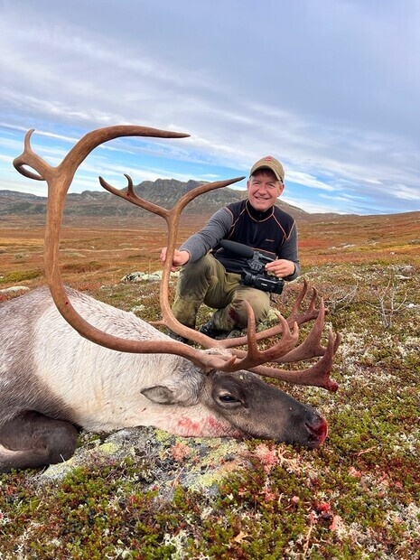 Innspilling av egenprodusert jaktfilm