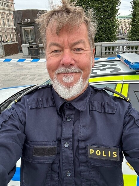 Körde polisbil