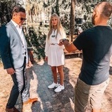 Inspelning för skoreklam Inspelning för skoreklam