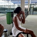 Post tennis match