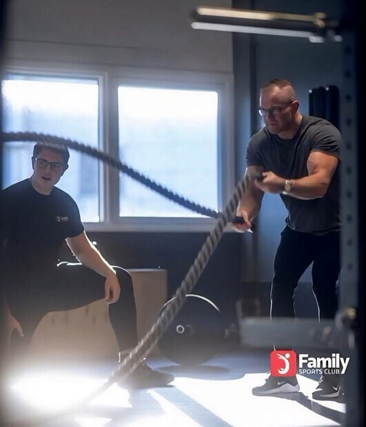 Family Sports club reklame