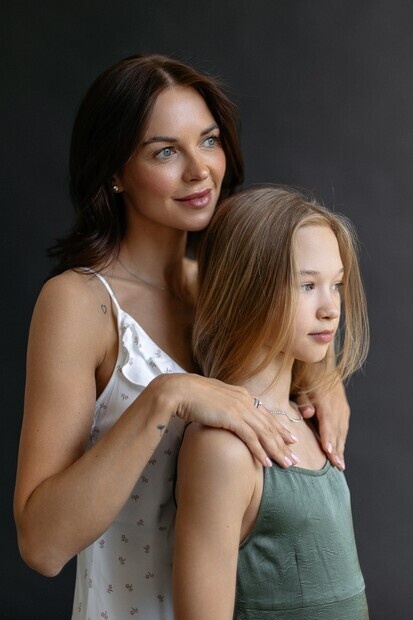 Fotoshoot med mamma Fotoshoot med mamma