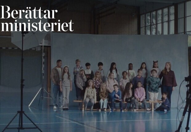 Reklamfilm för Berättarministeriet
