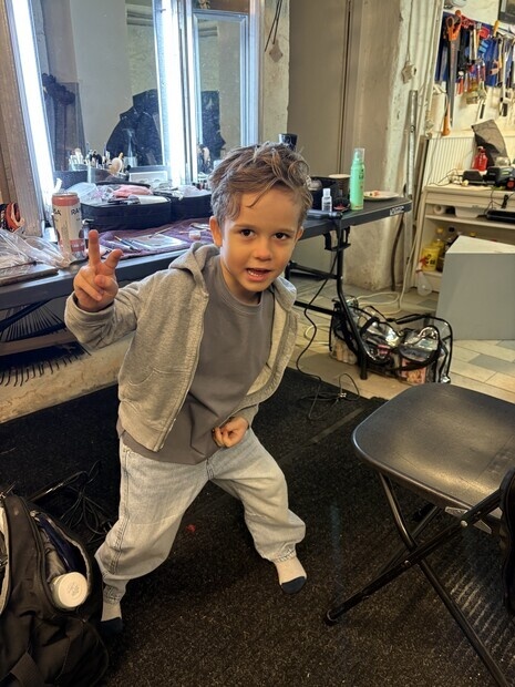 Efter kostym och smink