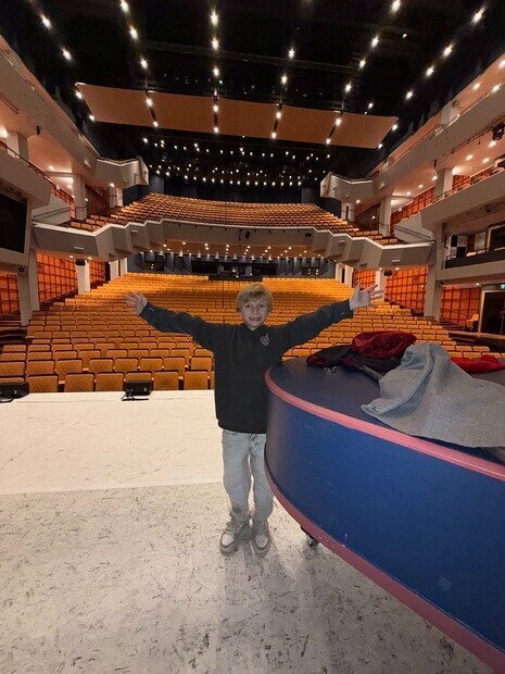 I Olavshallen før forestilling