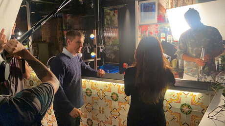 Scene at the bar Scene at the bar